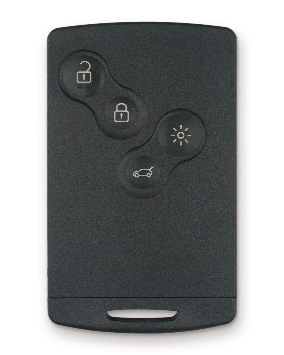 Carte Renault mains libres à quatre boutons (Mégane 3, Laguna 3, Scénic 3)