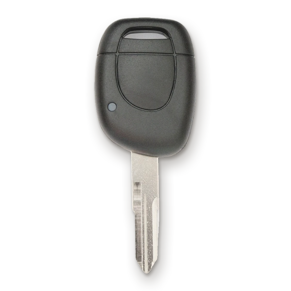 Clé de voiture à télécommande un bouton, lame à profil Renault