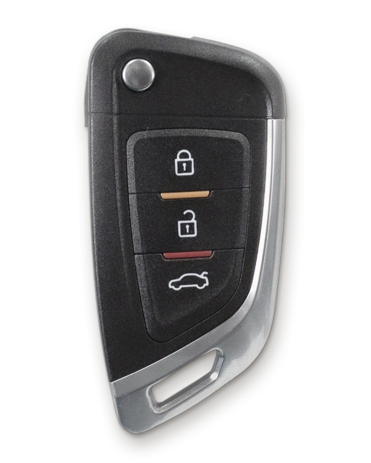 Télécommande de voiture pliante universelle à trois boutons